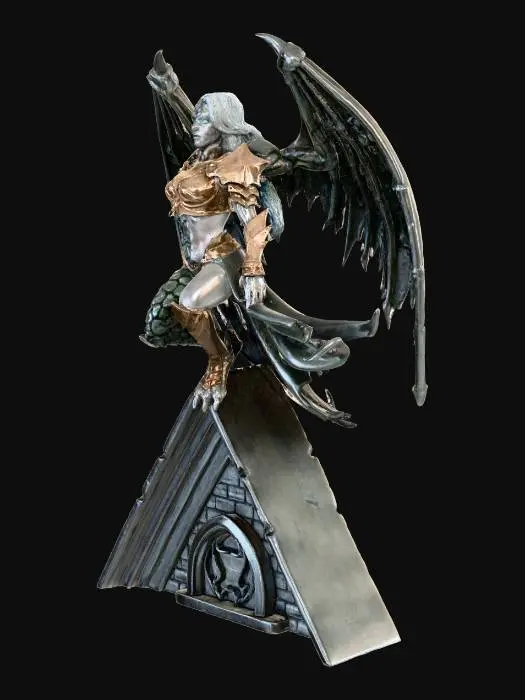 3D model for Gargoyle Woman