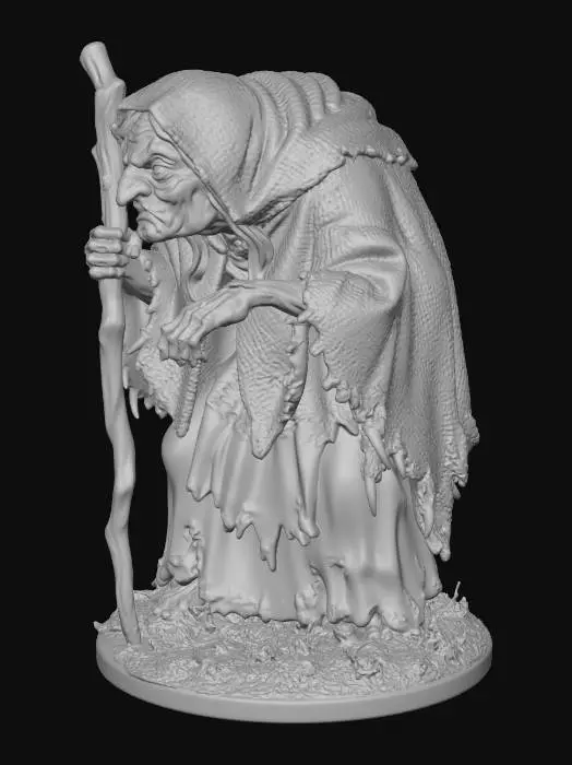 3D model for Swamp Hag