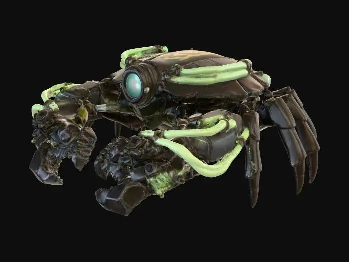 3D model for Mechacrab