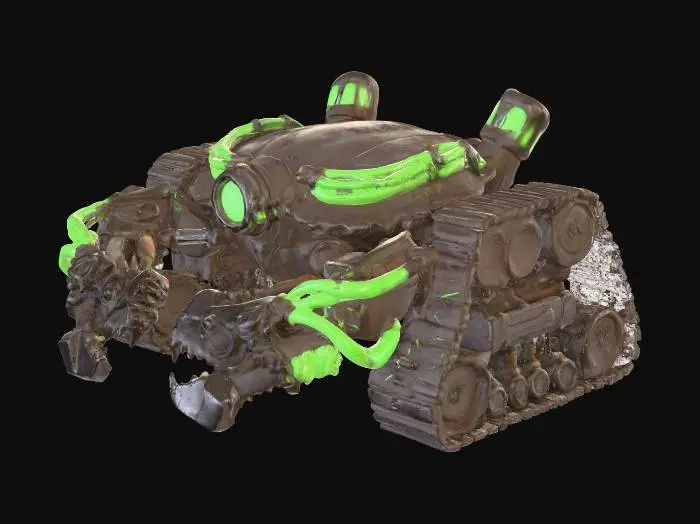 3D model for robot crab