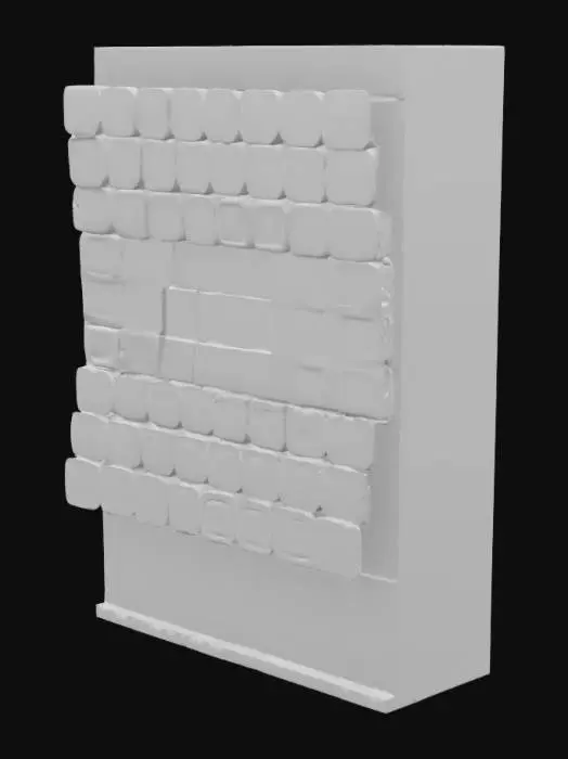 3D model for Interactive Light Wall