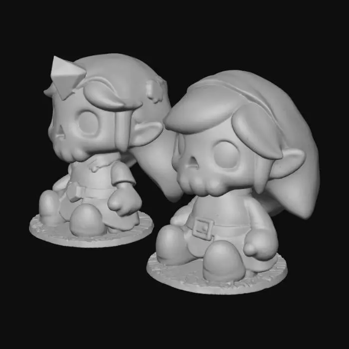 3D model for Skull Kid Duo