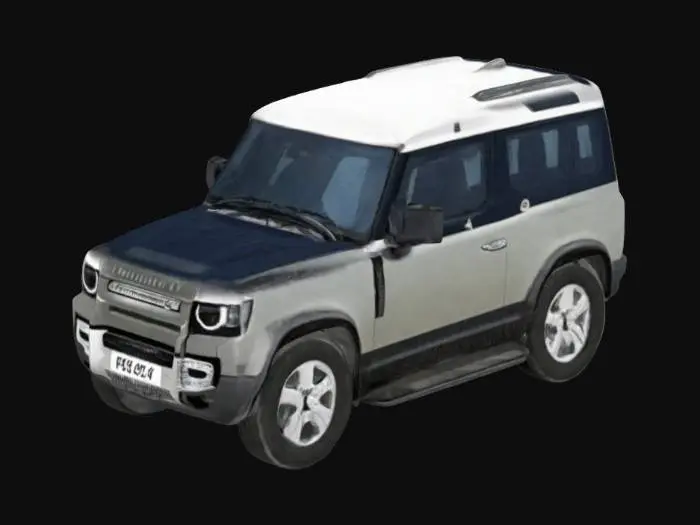 3D model for Land Rover Defender 90