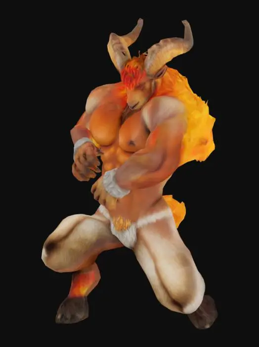 3D model for Inferno Satyr