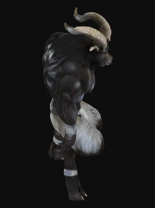 3D model for Satyr Warrior