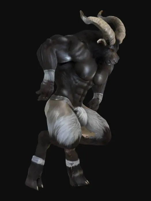 3D model for Satyr Warrior