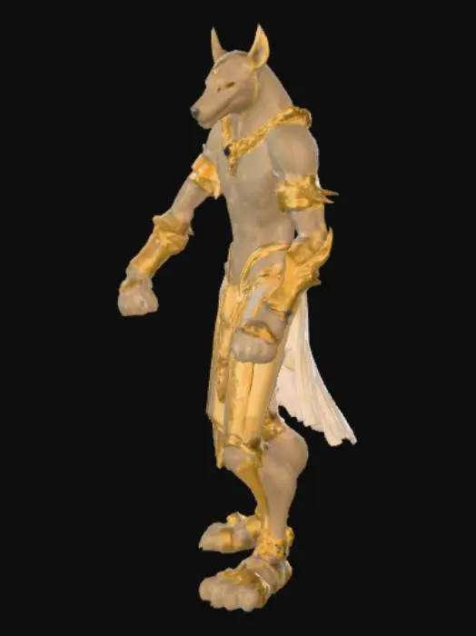 3D model for Golden Guardian