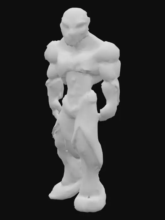 3D model for Werewolf Warrior