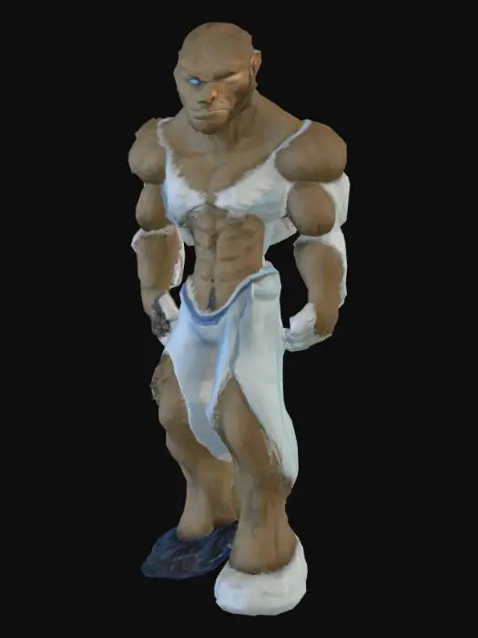 3D model for Werewolf Warrior