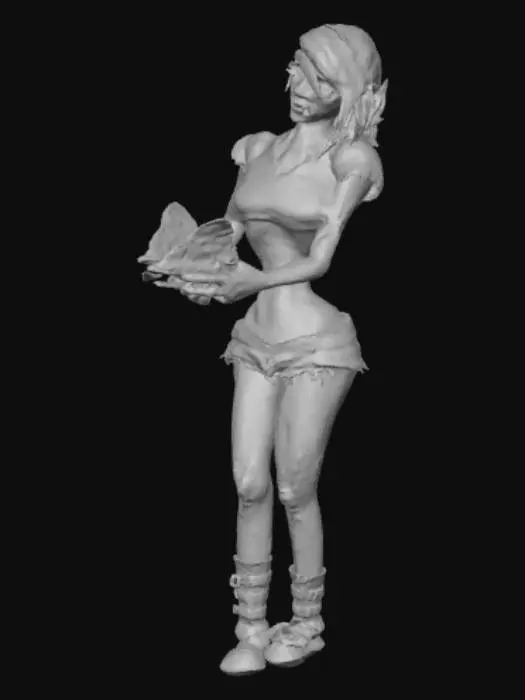 3D model for Ethereal Warrior