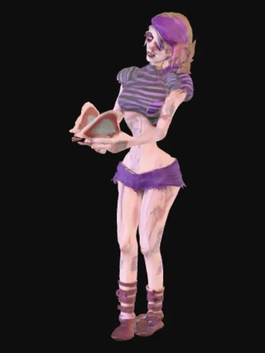 3D model for Ethereal Warrior