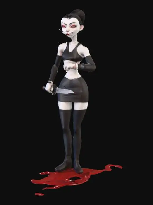 3D model for Dark Elegance