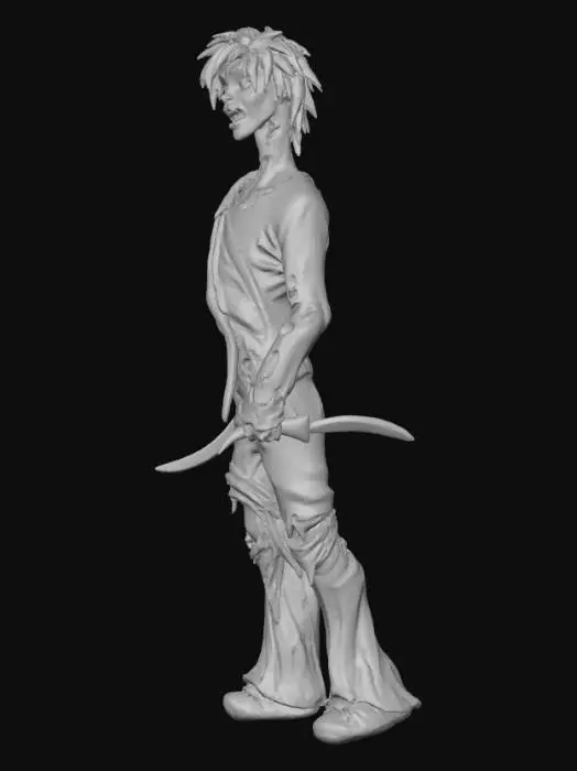 3D model for Zombie Youth
