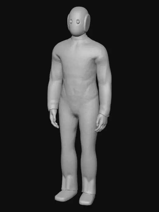 3D model for Robot Silhouette