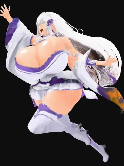 3D model for The Joyful Elven Adventurer