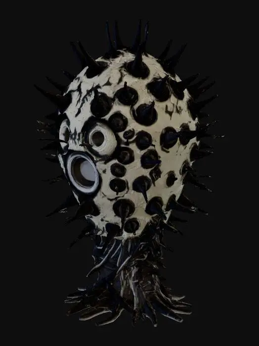 3D model for cage of "midle age" empty, style gigers realism model, adapted for human prisonners, black rubber color.