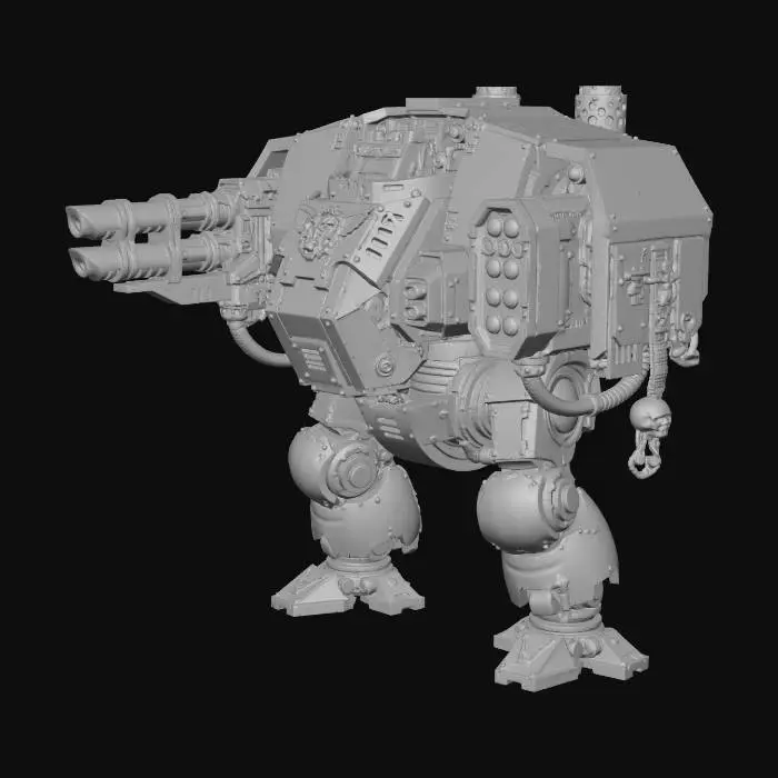 3D model for Ultramarine Dreadnought