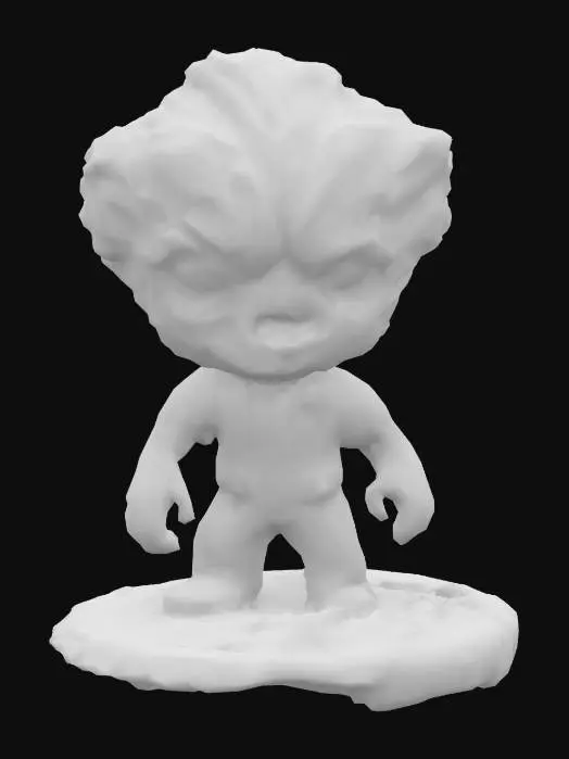 3D model for Mushroom Head Creature