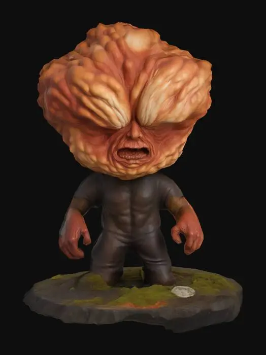 3D model for Mushroom Head Creature