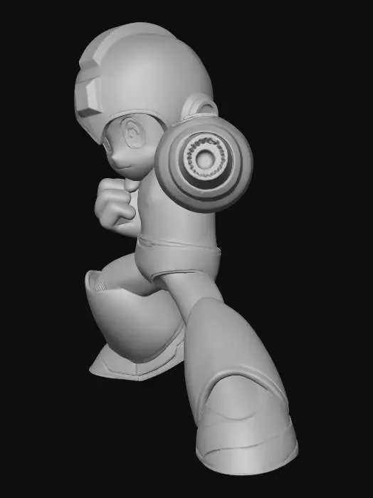 3D model for Blue Hero Icon