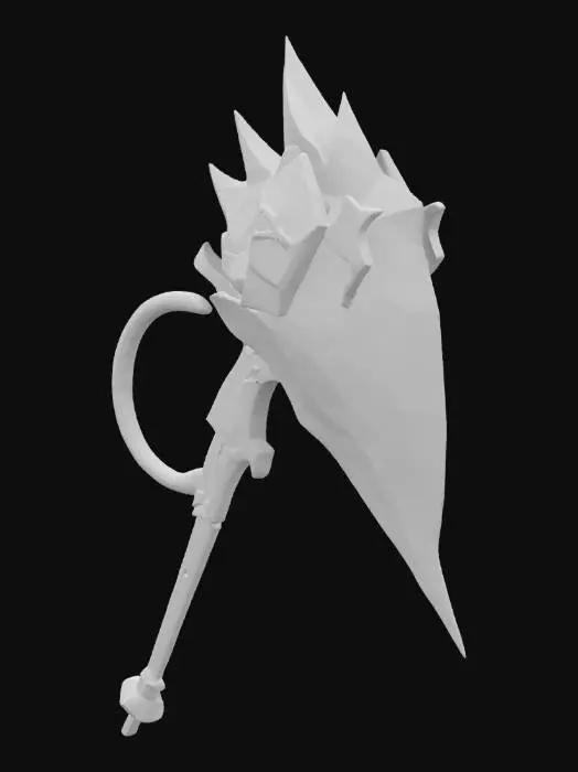 3D model for Crystal fang pickaxe