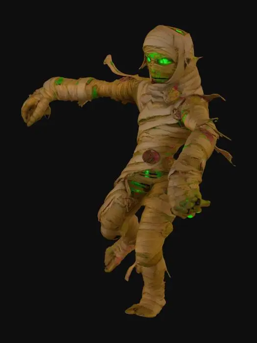 3D model for Mysterious Mummy