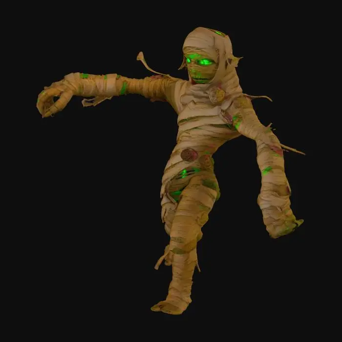 3D model for Mysterious Mummy