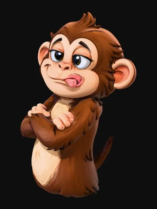 3D model for Cheeky Monkey