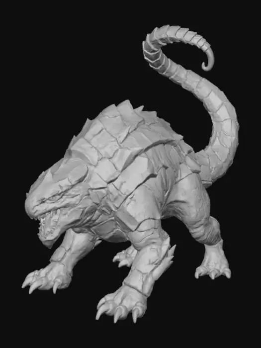 3D model for Shadow Behemoth