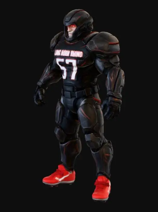 3D model for Longhorn Guardian