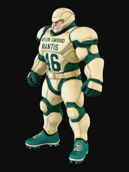 3D model for Million Sword Mantis Warrior