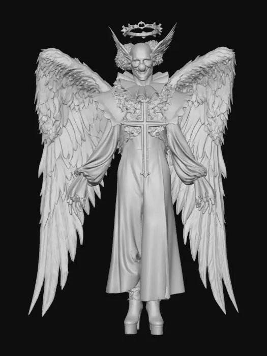 3D model for Haloed Clown Angel