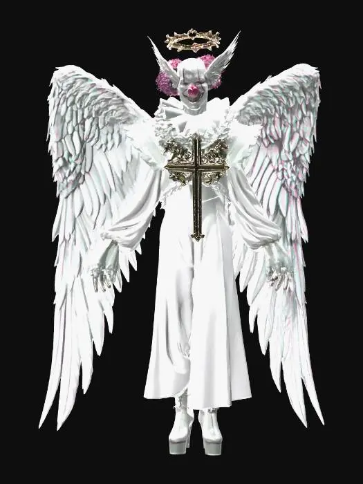 3D model for Haloed Clown Angel