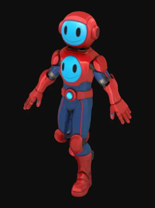 3D model for Smiley Bot