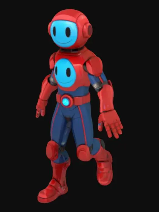 3D model for Smiley Bot