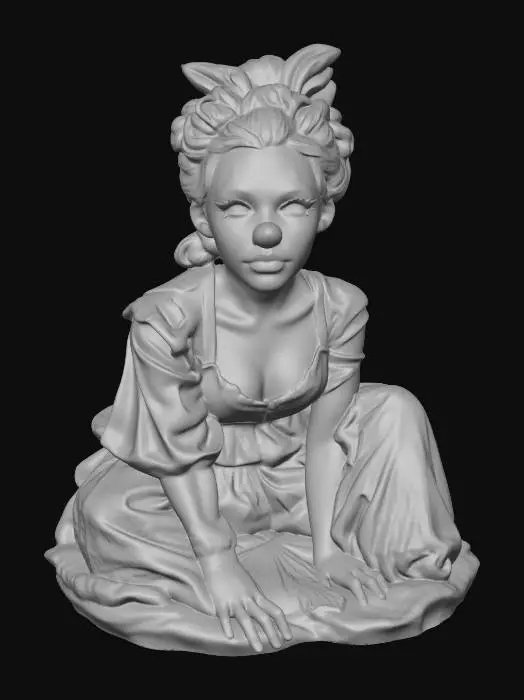 3D model for The Painted Harlequin