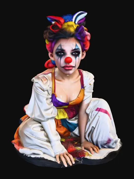 3D model for The Painted Harlequin