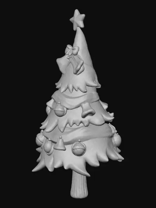 3D model for Festive Christmas Tree