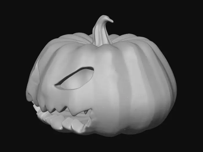 3D model for Glowing Pumpkin