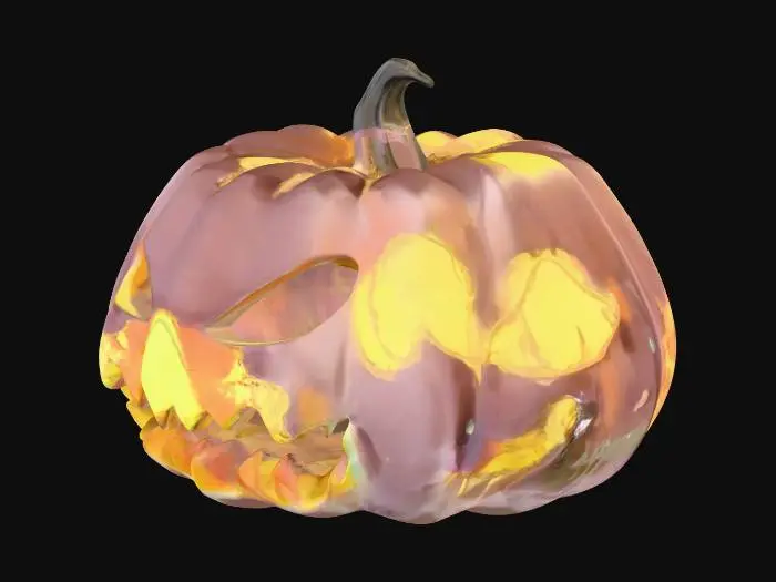 3D model for Glowing Pumpkin