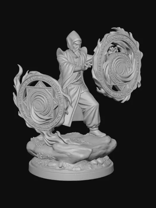 3D model for ANCIENT ONE - MISTICOS - BY RAIAL