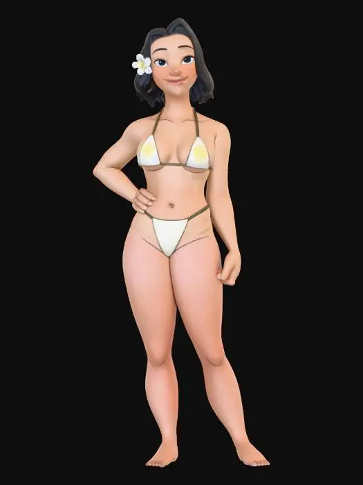 3D model for Beach Blossom