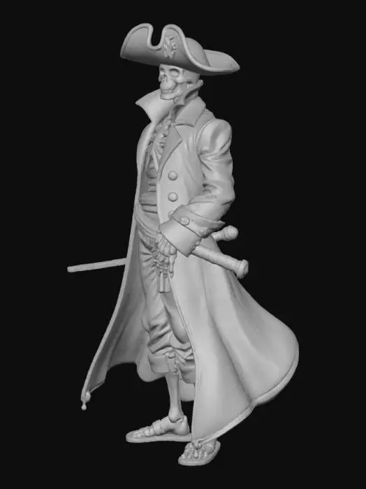 3D model for #Halloween2025#, zorro from onepiece