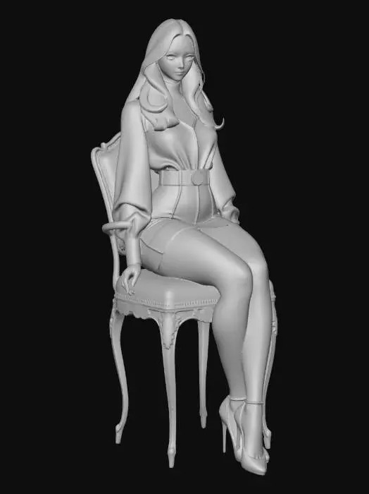 3D model for Ivory Elegance