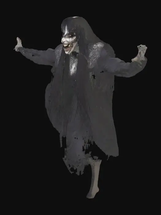 3D model for Kuchisake-Onna