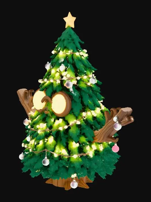 3D model for Whimsical Woodland Sentinel