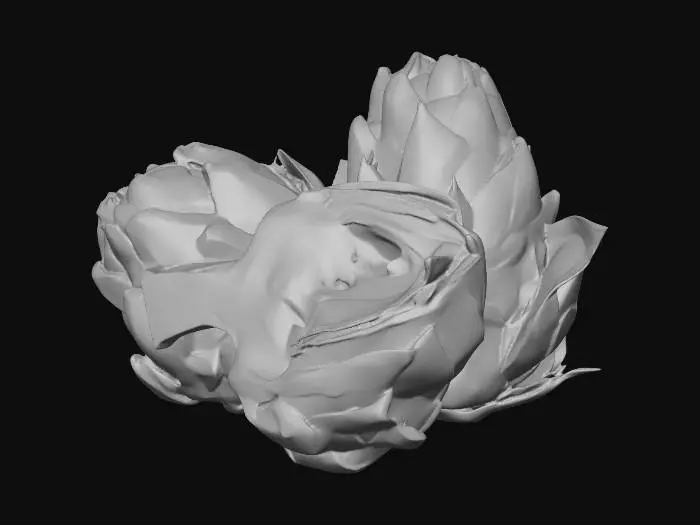 3D model for Artichoke Trio