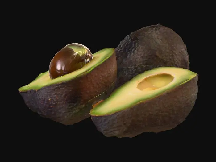 3D model for Avocado Trio
