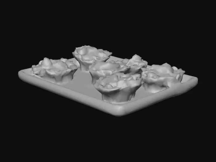3D model for Savory Tartlet Bites