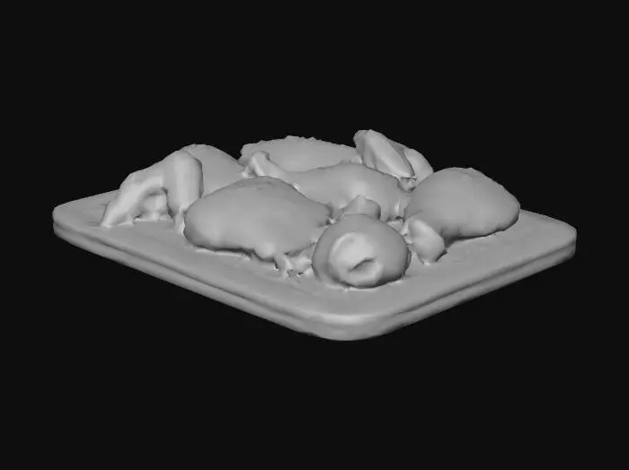 3D model for Chicken Platter